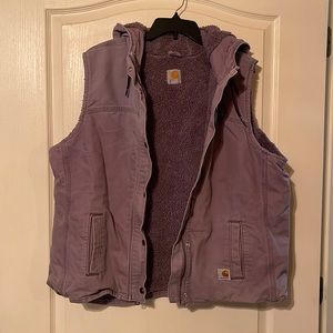 Purple Carhartt vest
